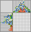 Japanese crossword &laquo;Violets&raquo;