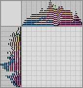 Japanese crossword &laquo;Finn + Bubblegum (Adventure Time)&raquo;