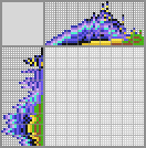 Japanese crossword &laquo;Trogon violaceus&raquo;