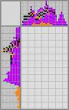 Japanese crossword &laquo;Pink flamingo&raquo;
