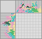 Japanese crossword &laquo;Fluttershy (My Little Pony)&raquo;