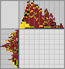 Japanese crossword «The Flash» Japanese crossword «The Flash»