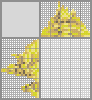 Japanese crossword &laquo;Fleur de lys&raquo;