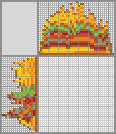 Japanese crossword «Hamburger» Japanese crossword «Hamburger»