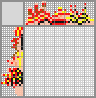 Japanese crossword «Hawaiian couple see the sunrise» Japanese crossword «Hawaiian couple see the sunrise»