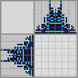 Japanese crossword &laquo;Geometric pattern&raquo;