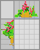 Japanese crossword &laquo;Geranium&raquo;