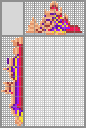 Japanese crossword «Gymnast with hoop» Japanese crossword «Gymnast with hoop»