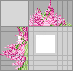 Japanese crossword &laquo;Gladiolus&raquo;