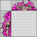 Japanese crossword &laquo;Pink hair head&raquo;