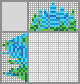 Japanese crossword &laquo;Blue rose&raquo;
