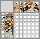 Japanese crossword &laquo;Blue-Eyed Black Lemur&raquo;