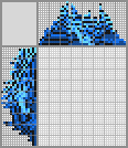 Japanese crossword «Blue Poison Dart Frog» Japanese crossword «Blue Poison Dart Frog»
