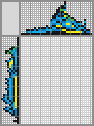 Japanese crossword &laquo;Blue parrot&raquo;
