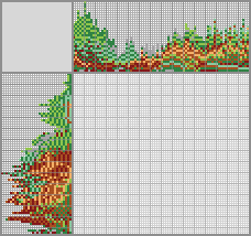 Japanese crossword &laquo;Mountain landscape&raquo;