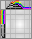 Japanese crossword &laquo;Pot with a rainbow&raquo;