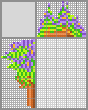 Japanese crossword «A pot of flowers» Japanese crossword «A pot of flowers»