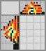 Japanese crossword &laquo;Burning match&raquo;