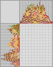 Japanese crossword «Ukrainian girl with a bread» Japanese crossword «Ukrainian girl with a bread»