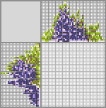 Japanese crossword &laquo;Bunch of grapes&raquo;