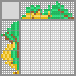 Japanese crossword &laquo;Pear&raquo;
