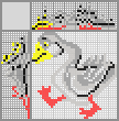 Japanese crossword &laquo;Goose&raquo;