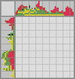 Japanese crossword &laquo;Caterpillar&raquo;