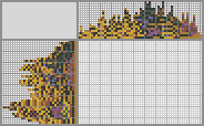 Japanese crossword «Gustav Klimt "The Kiss"» Japanese crossword «Gustav Klimt "The Kiss"»