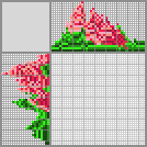 Japanese crossword &laquo;Carnation&raquo;