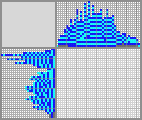 Japanese crossword &laquo;Gzhel&raquo;