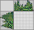 Japanese crossword «Chameleon» Japanese crossword «Chameleon»