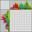 Japanese crossword «Chameleon» Japanese crossword «Chameleon»