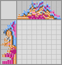 Japanese crossword &laquo;Little girl in a hat&raquo;
