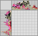 Japanese crossword &laquo;Painted Stork&raquo;
