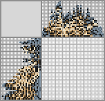Japanese crossword &laquo;Rufous-Bellied Eagle&raquo;