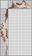 Japanese crossword &laquo;Graceful back by NatTheLich&raquo;