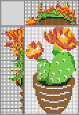 Japanese crossword &laquo;Cactus&raquo;