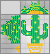 Japanese crossword &laquo;Cactus&raquo;