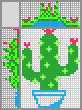 Japanese crossword &laquo;Cactus&raquo;