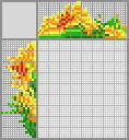 Japanese crossword &laquo;Calendula&raquo;