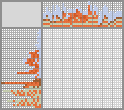 Japanese crossword «Butte in Snow» Japanese crossword «Butte in Snow»