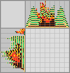 Japanese crossword &laquo;Fireplace&raquo;