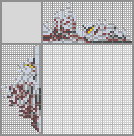 Japanese crossword «Cape vulture» Japanese crossword «Cape vulture»