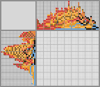 Japanese crossword &laquo;Red Fin Kagunga&raquo;