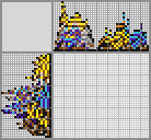 Japanese crossword «Cloud & Chocobos» Japanese crossword «Cloud & Chocobos»