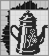 Japanese crossword &laquo;Coffee pot&raquo;
