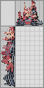 Japanese crossword &laquo;Team Magma Maxie (Pokemon)&raquo;