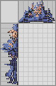 Japanese crossword &laquo;Team Aqua Archie (Pokemon)&raquo;
