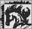Japanese crossword &laquo;Horse&raquo;