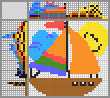 Japanese crossword &laquo;Boat&raquo;